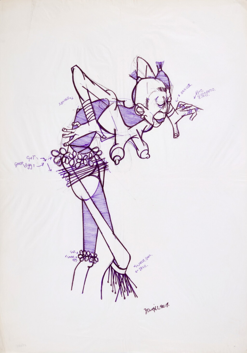 View full screen - View 1 of Lot 89. DUMILE FENI | DANCER.