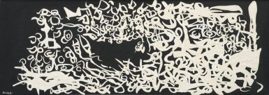 View full screen - View 1 of Lot 14. Senza titolo (bianco e nero) .
