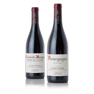 View full screen - View 1 of Lot 5686. Domaine Georges Roumier Mixed lots (2 BT).