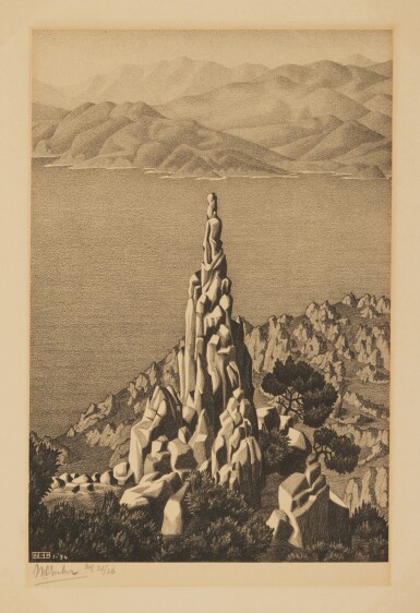 View full screen - View 1 of Lot 5. Corsica, Calanche (Calanche of Piana, Corsica).