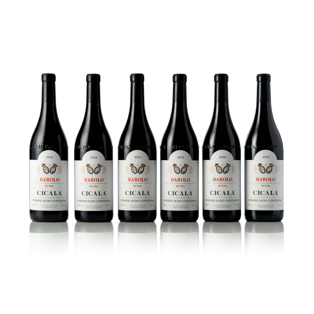 View full screen - View 1 of Lot 66. Barolo 2010 Aldo Conterno (6 BT).