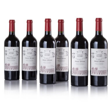 View full screen - View 1 of Lot 113. Domaine Allary Haut-Brion 2009 (6 BT).