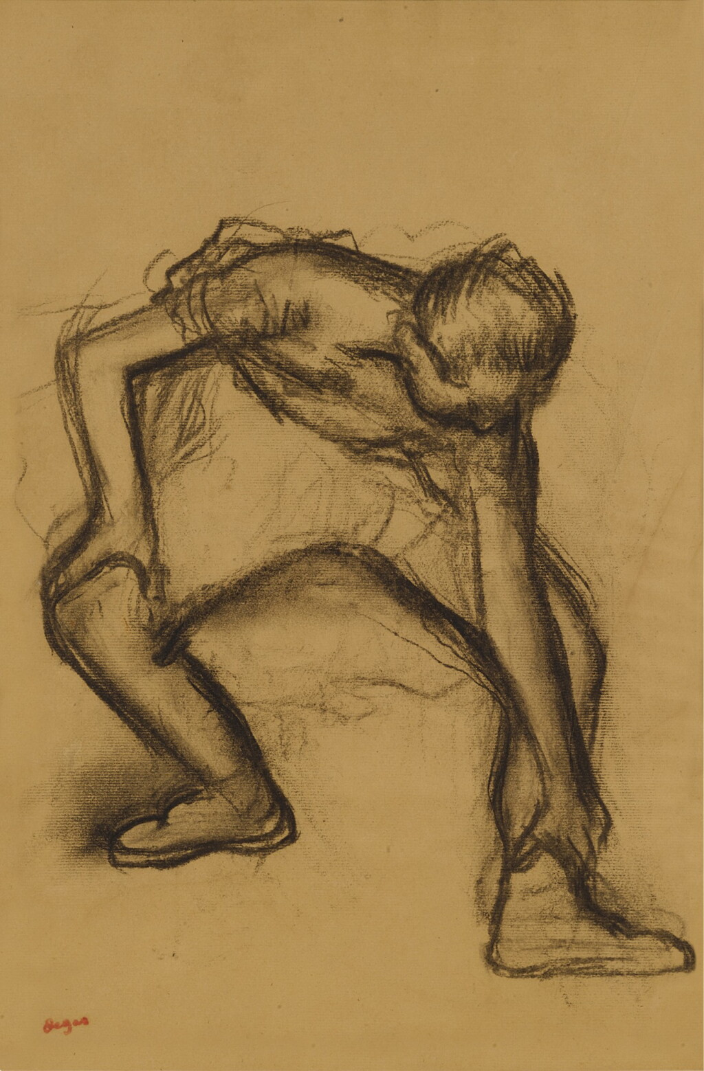 View full screen - View 1 of Lot 129. Danseuse assise.