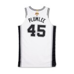 Mason Plumlee San Antonio Spurs 2026 NBA Finals Game Issued Association Edition Jersey | Game 2