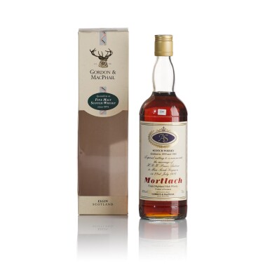 View full screen - View 1 of Lot 433. Mortlach Gordon & MacPhail Royal Marriage 1959/1960 40.0 abv NV (1 BT75).