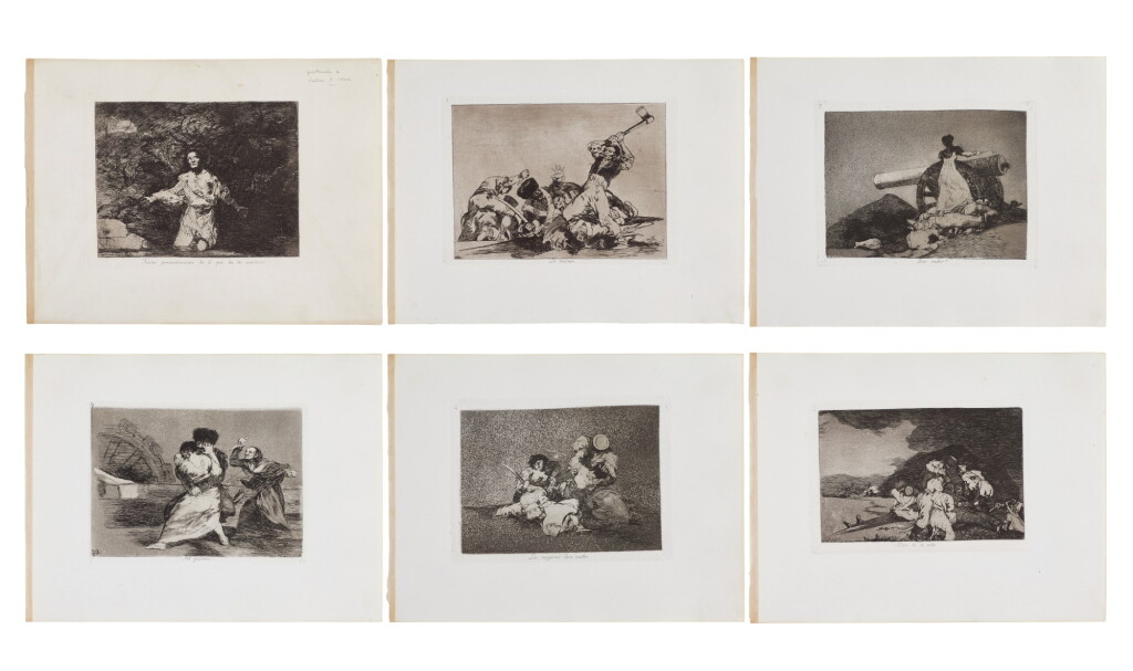 View full screen - View 1 of Lot 120. Los Desastres de la Guerra (D. 120-199; H. 121-200).