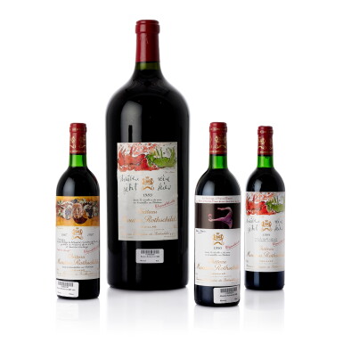 View full screen - View 1 of Lot 6481. Château Mouton Rothschild 1990 (12 BT).