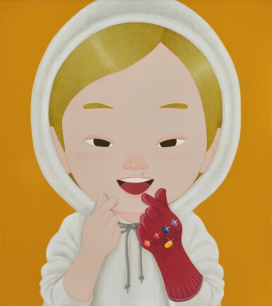 View full screen - View 1 of Lot 5512. Adult Child - Love, Love | 大孩子-愛,愛.