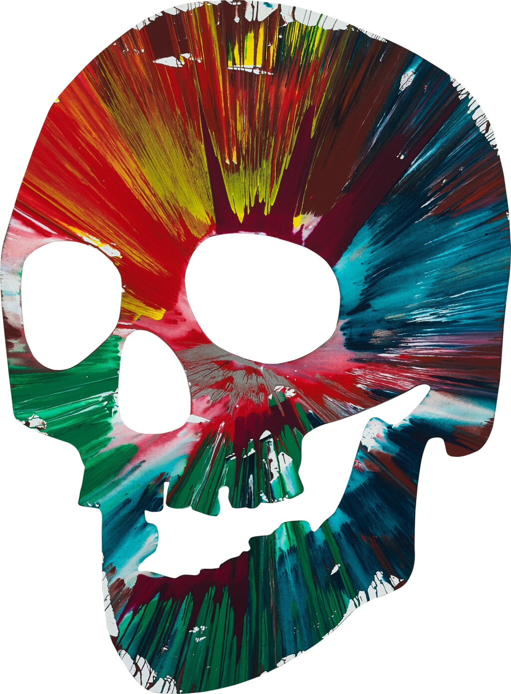 View full screen - View 1 of Lot 4. Untitled (Skull Spin Painting) | 無題(骷髏旋轉畫).