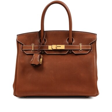 View full screen - View 1 of Lot 611. Fauve Barénia Faubourg Birkin 30 Gold Hardware, 2024.