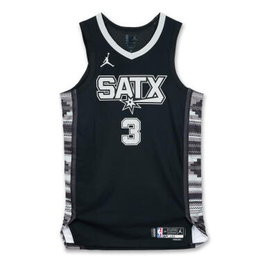 View full screen - View 1 of Lot 179. Chris Paul San Antonio Spurs 2024-2025 Emirates NBA Cup Game Worn Statement Edition Jersey | Double-Double.