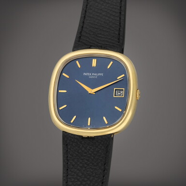 全萤幕检视 - 查看12Golden Circle, Reference 3604 | A yellow gold wristwatch with date | Circa 1973的1