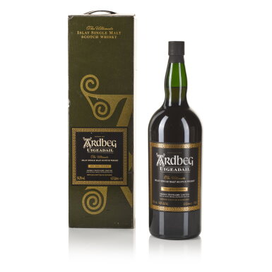 View full screen - View 1 of Lot 39. Ardbeg Uigeadail 54.2 abv NV (1 BT 4.5 Litre).