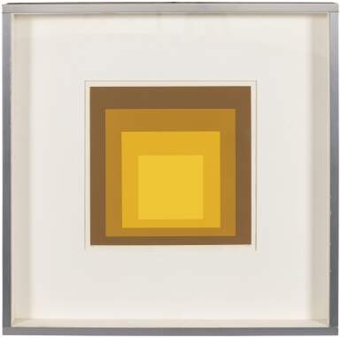 View full screen - View 1 of Lot 11. Homage to the Square, 1964 .