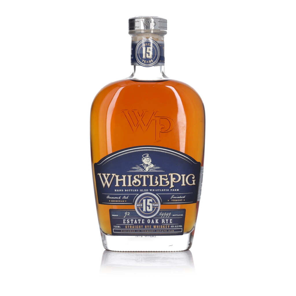 View full screen - View 1 of Lot 334. WhistlePig 15 Year Old Estate Oak Rye 92 Proof NV (1 BT 75cl).