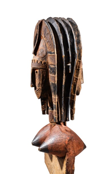 View full screen - View 1 of Lot 144. Marionette merekun, Bamana, Mali | Banama merekun Puppet, Mali.