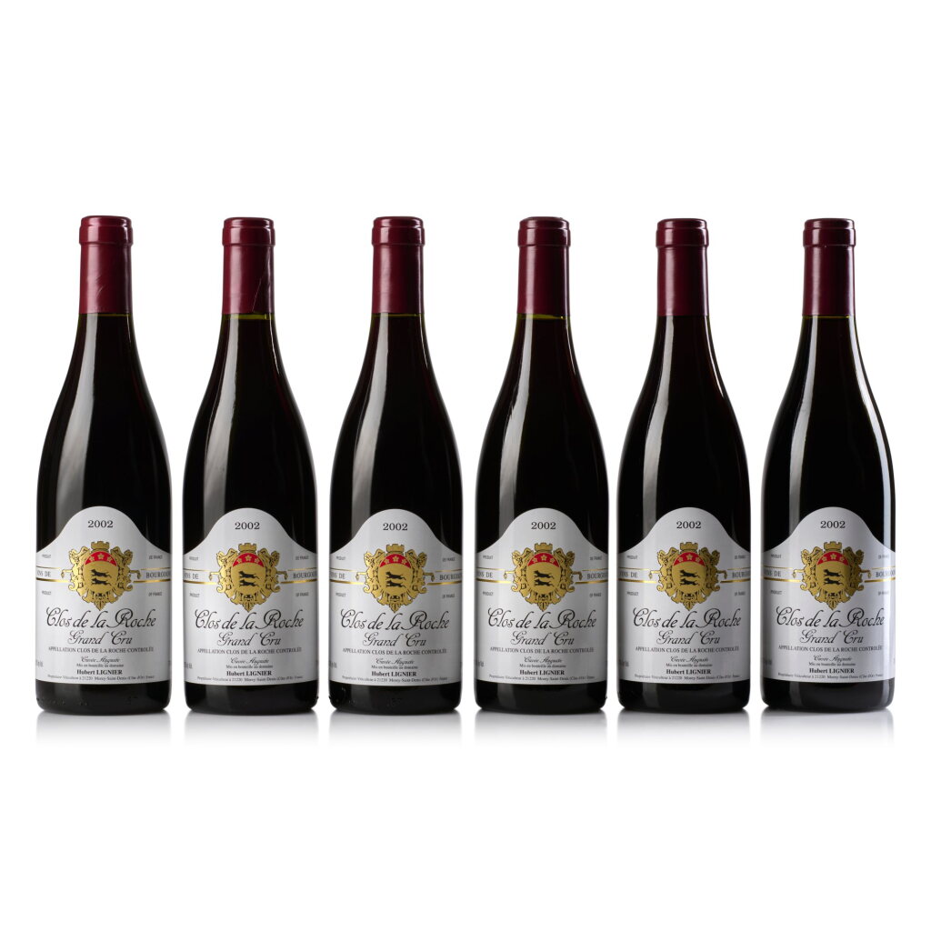 View full screen - View 1 of Lot 194. Clos de la Roche 2002 Hubert Lignier (12 BT).
