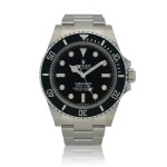 Submariner, Ref. 124060 Stainless steel wristwatch with date and bracelet Circa 2020