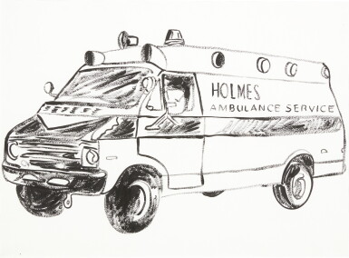View full screen - View 1 of Lot 294. ANDY WARHOL | HOLMES AMBULANCE SERVICE.