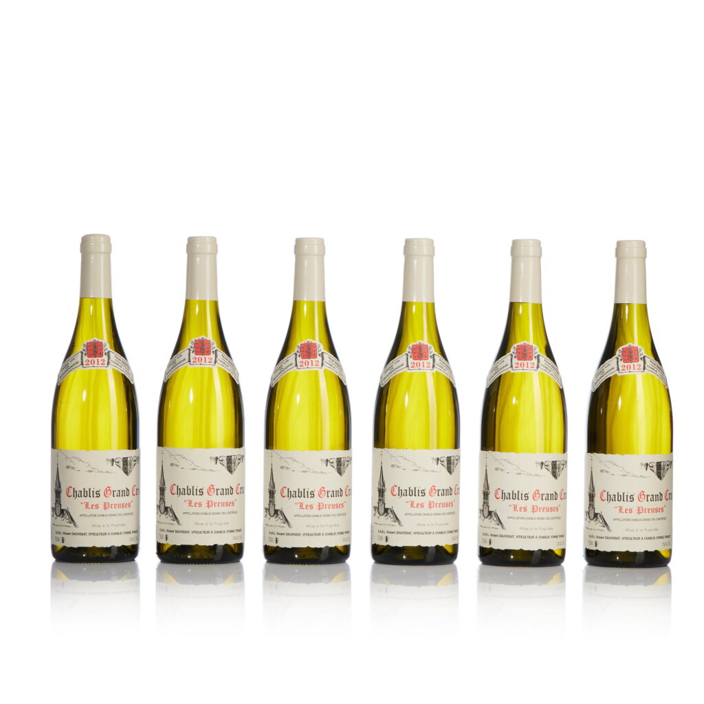 View full screen - View 1 of Lot 222. Chablis, Preuses 2012 Vincent Dauvissat (12 BT).