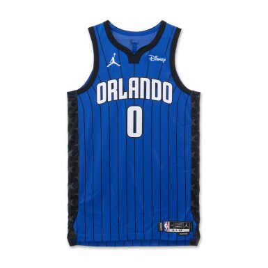 View full screen - View 1 of Lot 176. Anthony Black Orlando Magic 2023-2024 Game Worn Statement Edition Jersey .