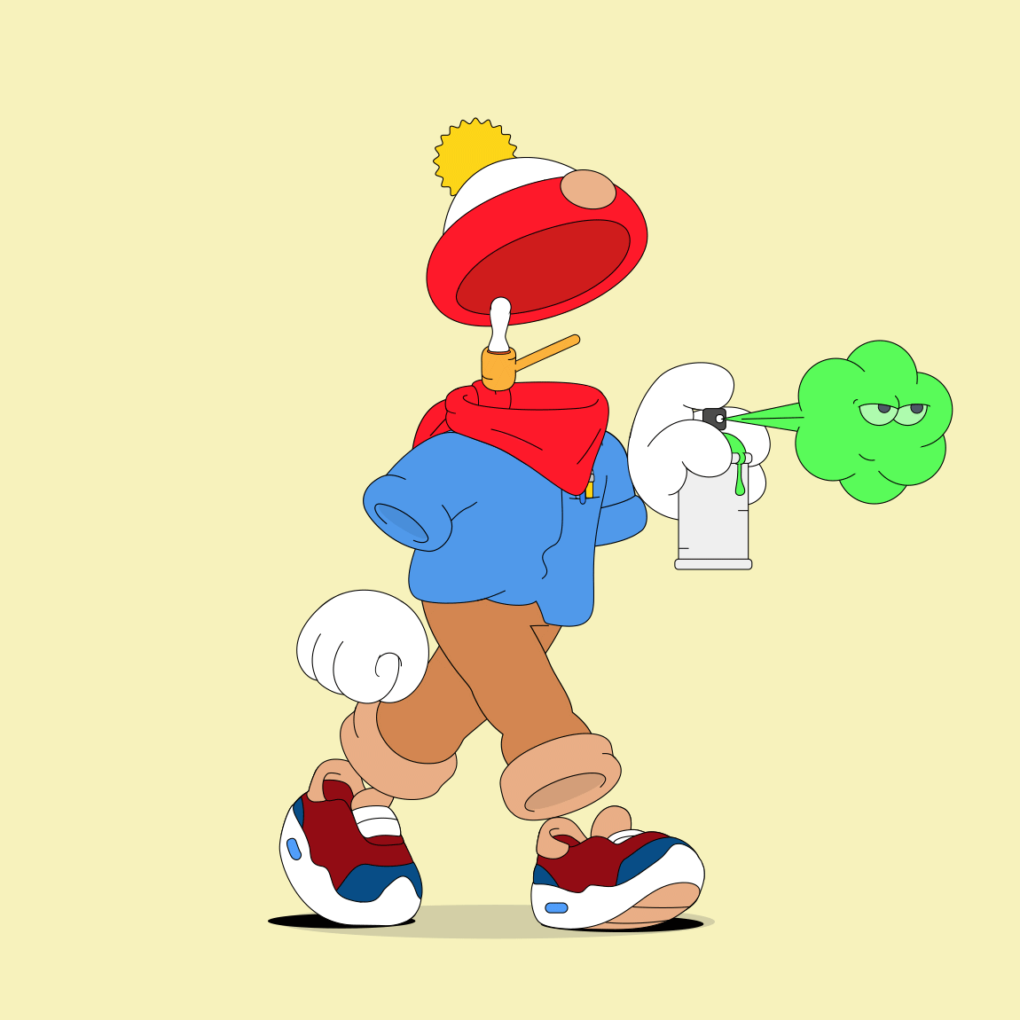 View full screen - View 1 of Lot 12. Invisible Friends #4940.