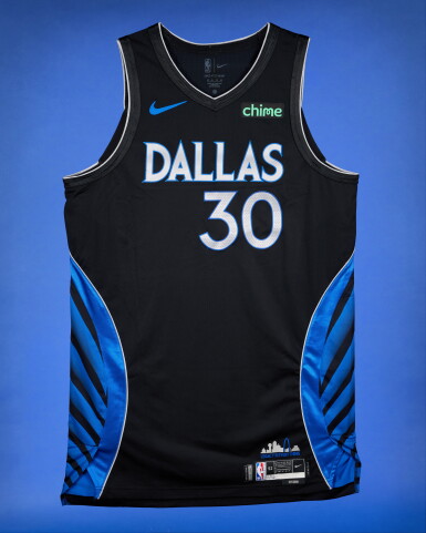 View full screen - View 1 of Lot 28. Moussa Cisse Dallas Mavericks 2025-2026 Game Issued City Edition Jersey | Probable Wear.