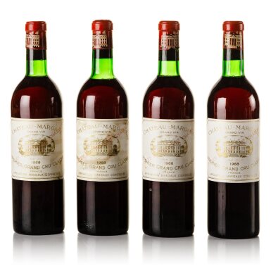 View full screen - View 1 of Lot 27. Château Margaux 1968 (8 BT).