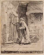 The Blindness of Tobit: the Larger Plate (B., Holl. 42; New Holl. 265; H. 252)