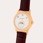 Reference 5205R-001 | A pink gold annual calendar wristwatch with moon phases and 24-hour indication | Circa 2015