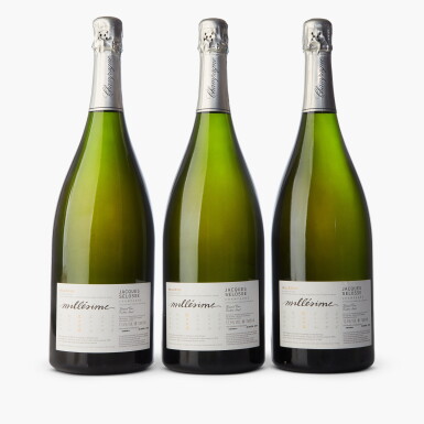 View full screen - View 1 of Lot 537. Jacques Selosse Millesime Grand Cru Extra Brut Blanc de Blancs 2002 (3 MAG).