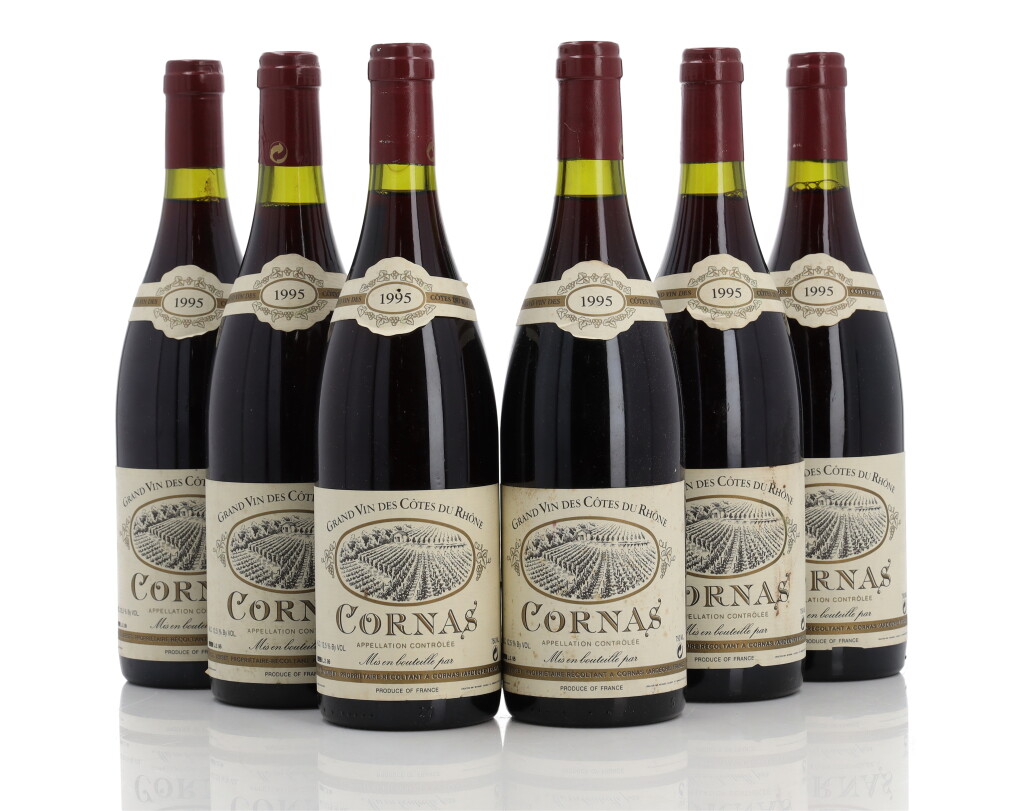 View full screen - View 1 of Lot 1003. Cornas 1995 Nöel Verset (6 BT).