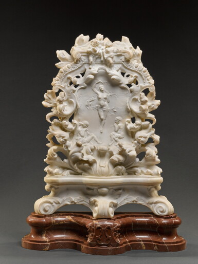 View full screen - View 1 of Lot 105. Ornate Relief allegorical of Music.