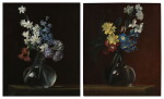 Pair of Floral Still Lifes