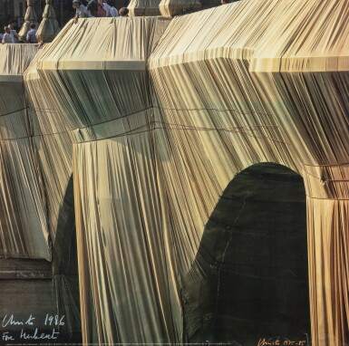 View full screen - View 1 of Lot 1129. The Pont Neuf, Wrapped | The Pont Neuf, Wrapped.