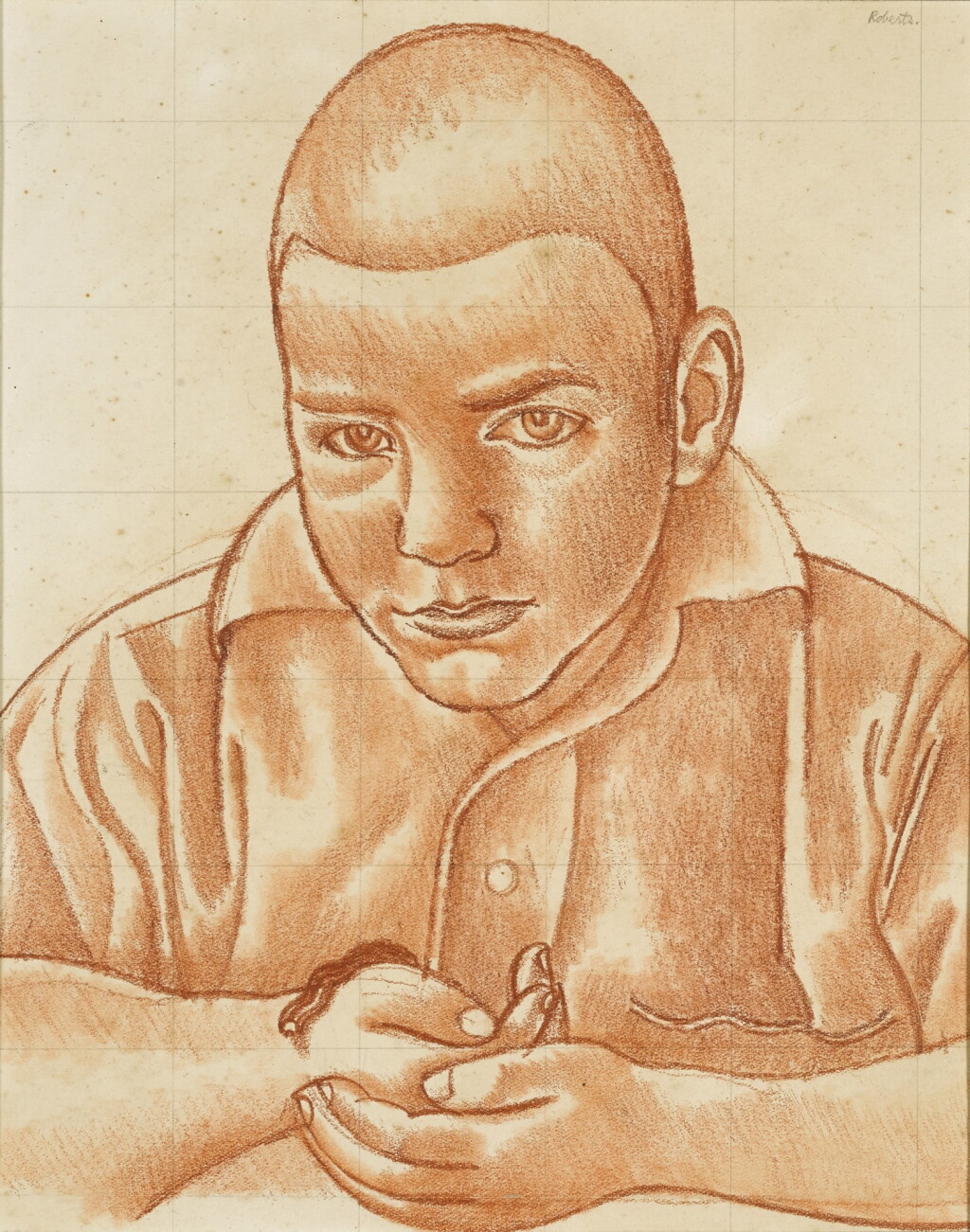 全螢幕檢視 - 查看28Portrait of John Roberts with a Caterpillar的1