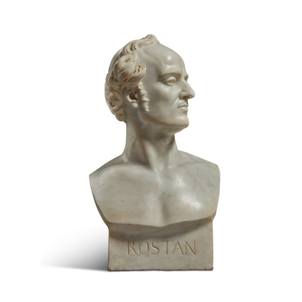 View full screen - View 1 of Lot 62. Bust of Leon-Louis Rostan.