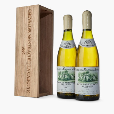 View full screen - View 1 of Lot 307. Chevalier Montrachet, La Cabotte 1992 Bouchard Père et Fils (2 BT).