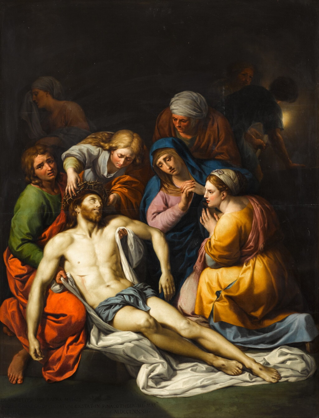 View full screen - View 1 of Lot 135. The Lamentation.