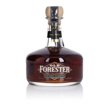 View full screen - View 1 of Lot 134. Old Forester 13 Year Old Birthday Bourbon 2002 Release 95 Proof 1989 (1 BT 75cl).
