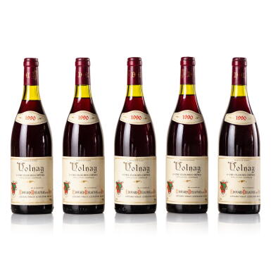 View full screen - View 1 of Lot 444. Volnay, Clos des Chênes 1990 Edouard Delaunay et Fils (11 BT).