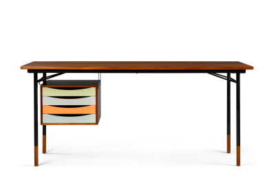View full screen - View 1 of Lot 176. FINN JUHL | A DESK, MODEL NO. BO69.