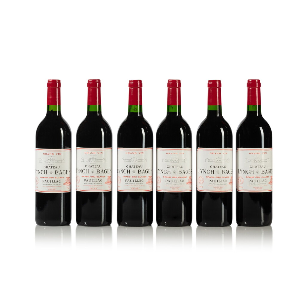 View full screen - View 1 of Lot 23. Château Lynch-Bages 1998 (12 BT).