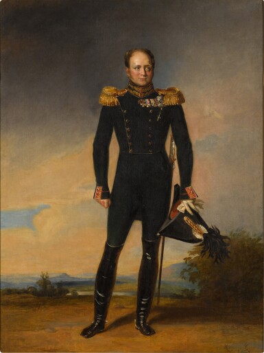 View full screen - View 1 of Lot 219. Portrait of Emperor Alexander I.