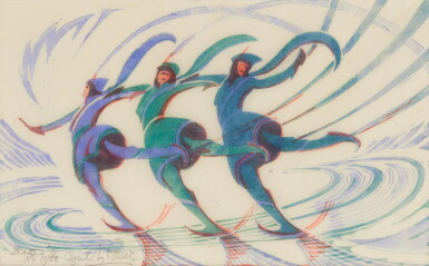 View full screen - View 1 of Lot 304. Skaters (Coppel CEP 29).