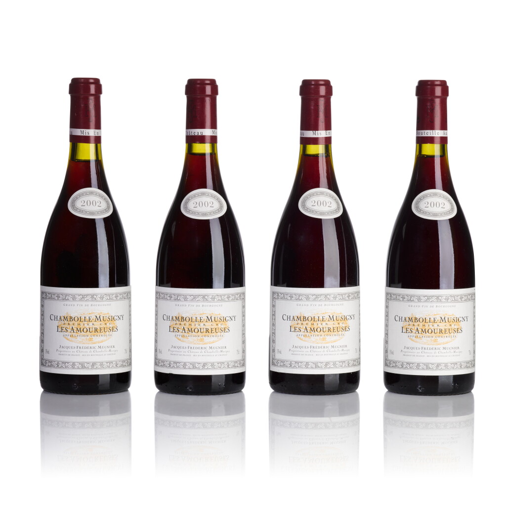 View full screen - View 1 of Lot 78. Chambolle Musigny, Les Amoureuses 2002 Jacques-Frédéric Mugnier (12 BT).