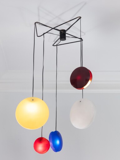 View full screen - View 1 of Lot 56. Suspension, modèle n° 2072, dite Jo-Jo.