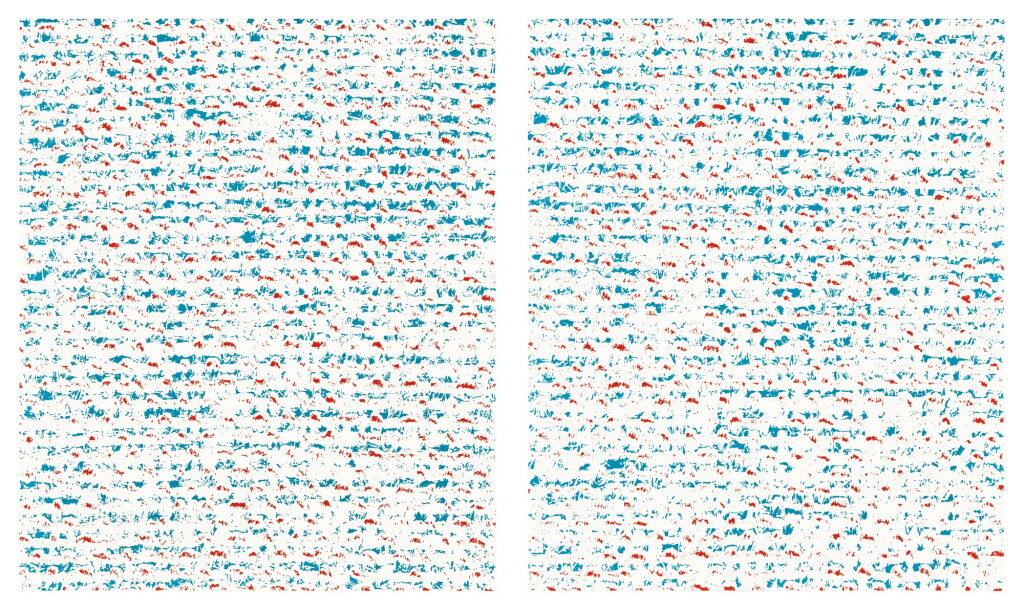 View full screen - View 1 of Lot 89. CHEYNEY THOMPSON | CHROMACHROME 8 (5BG/5R) DIPTYCH.