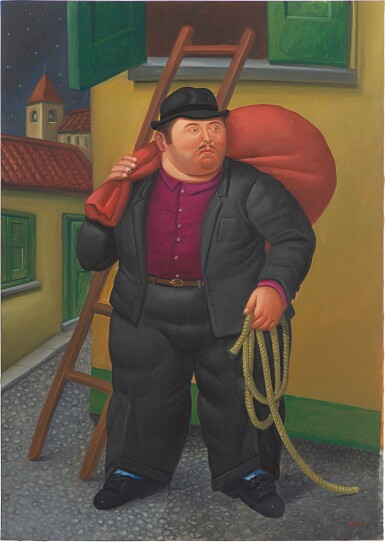 View full screen - View 1 of Lot 571. Fernando Botero 費南度・波特羅 | Untitled 無題.
