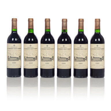 View full screen - View 1 of Lot 3. Château La Mission Haut-Brion 1986 (6 BT).